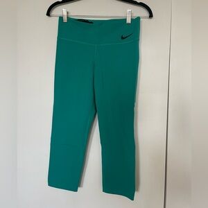 Nike Teal Crop Leggings